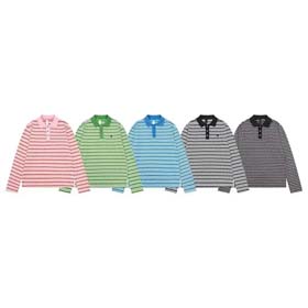 Polos Chrome Hearts CH New summer loose cross Sanskrit embroidered jacquard long-sleeved T-shirt-2517